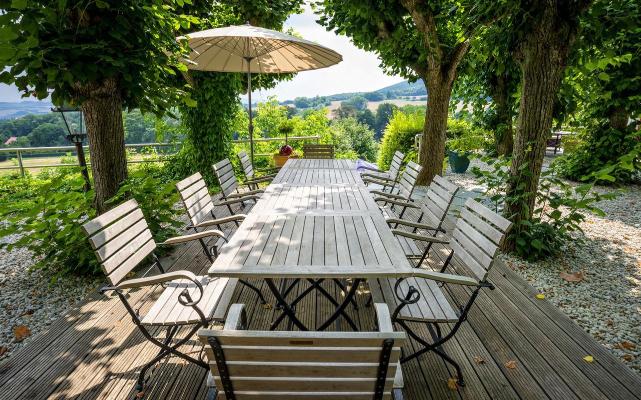 Hotel Obstgut Saalfeld Saale Exterior photo