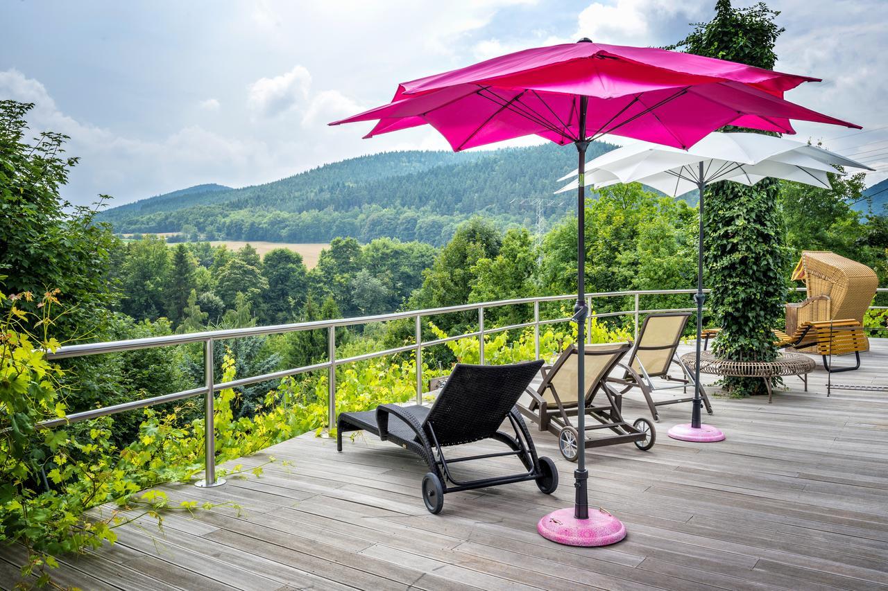 Hotel Obstgut Saalfeld Saale Exterior photo
